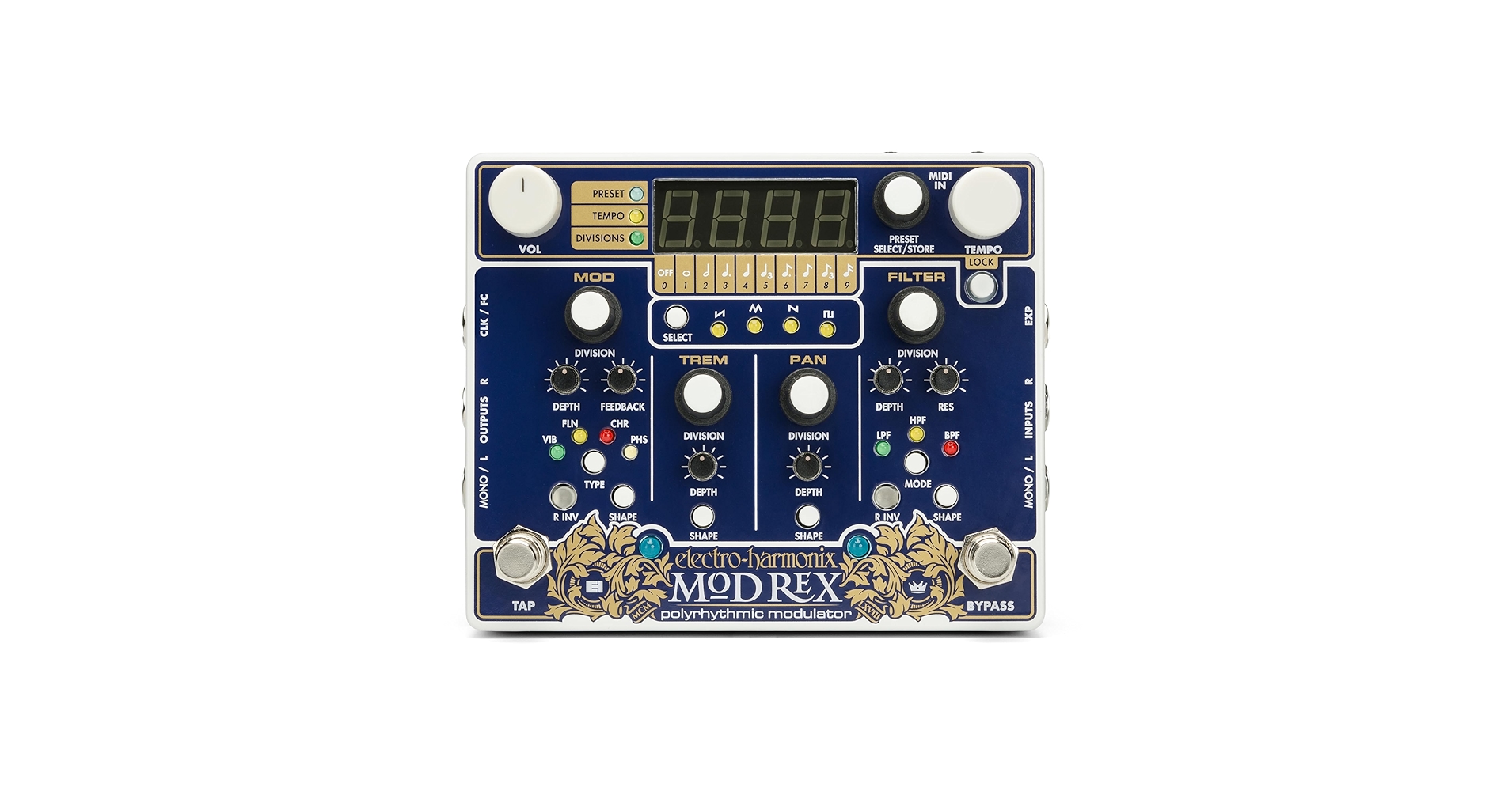 美品 electro-harmonix MOD REX ポリリズム Amazon.com: Electro-Harmonix Mod Rex Polyrhythmic Modulator